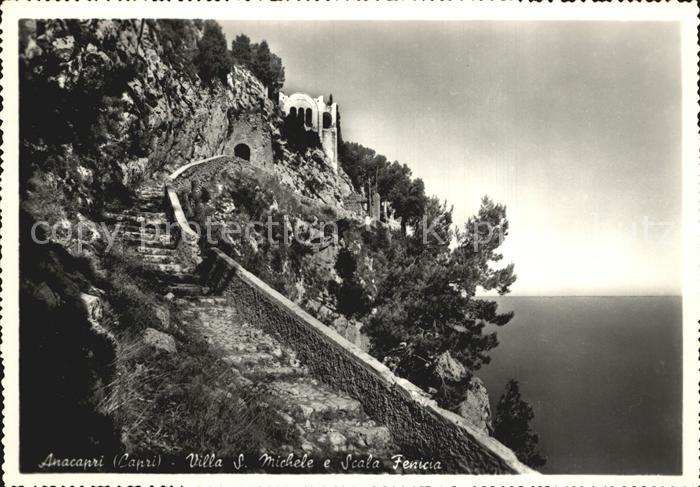 Anacapri Villa San Michele e Scala Fenicia