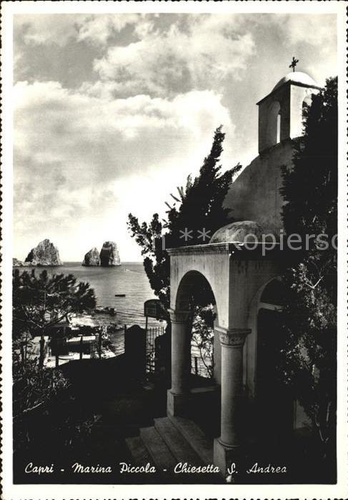 Capri Marina Piccola Chiesette S. Andrea