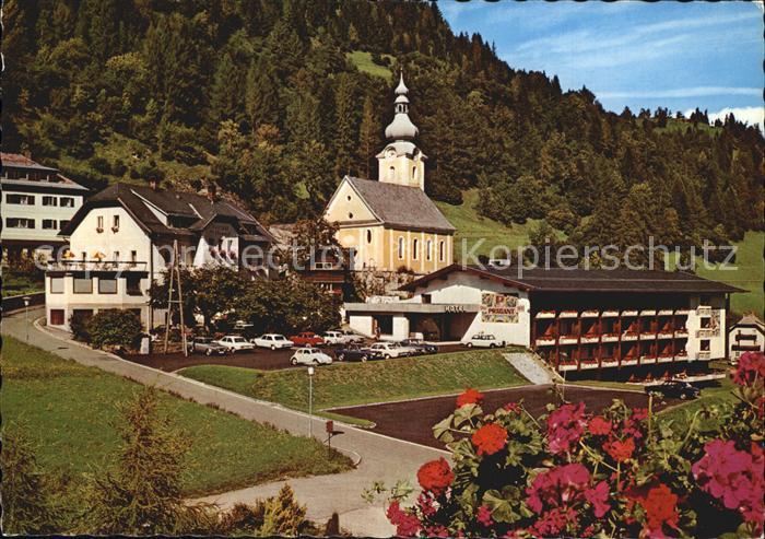 Bad Kleinkirchheim Kaernten Partie mit Kirche