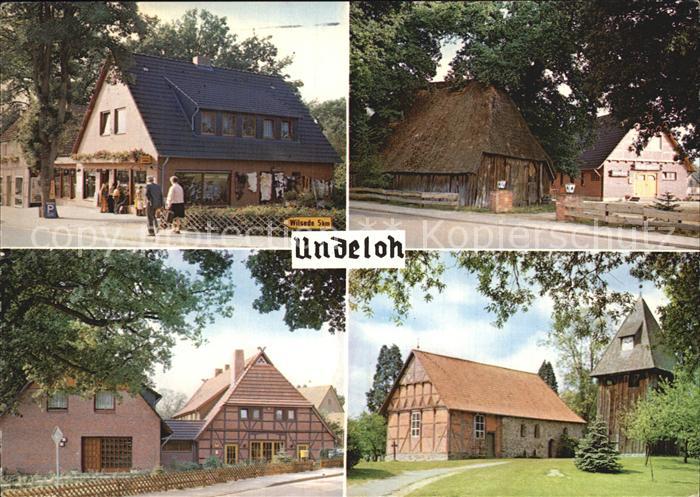 Undeloh Ortspartien Naturschutzgebiet Lueneburger Heide