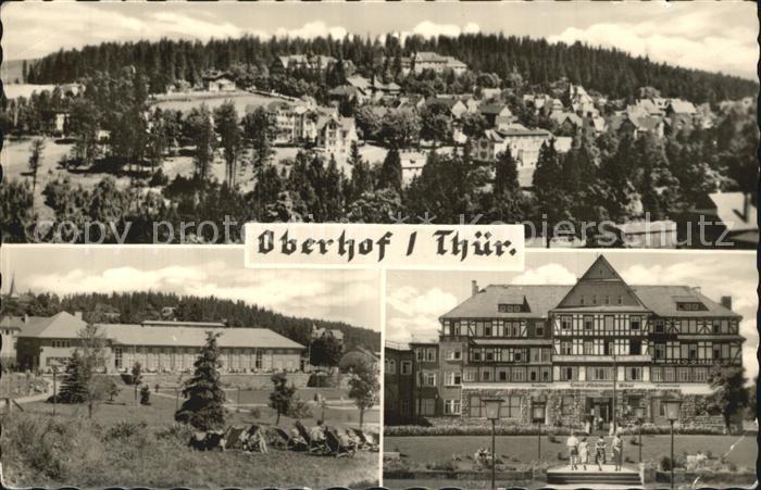 Oberhof Thueringen Panorama Ernst Thaelmann Haus