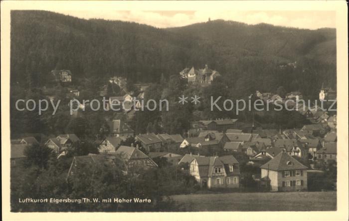Elgersburg mit Hoher Warte