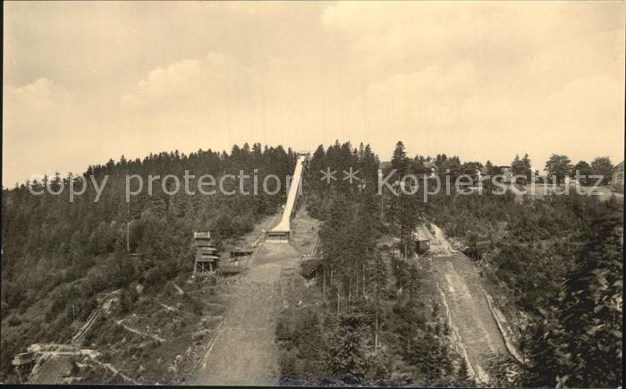 Oberhof Thueringen Sprungschanzen