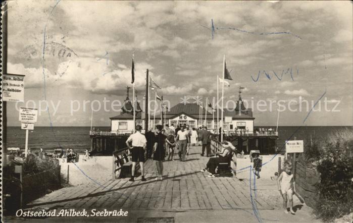 Ahlbeck Ostseebad Seebruecke