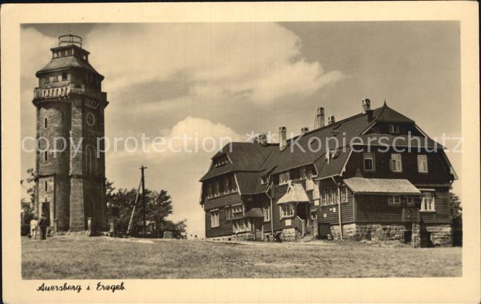 Auersberg Wildenthal Hotel mit Aussichtsturm