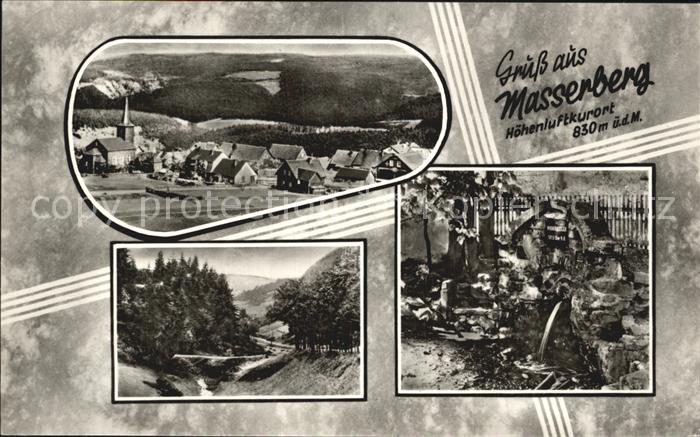 Masserberg Panorama Landschaft Werraquelle