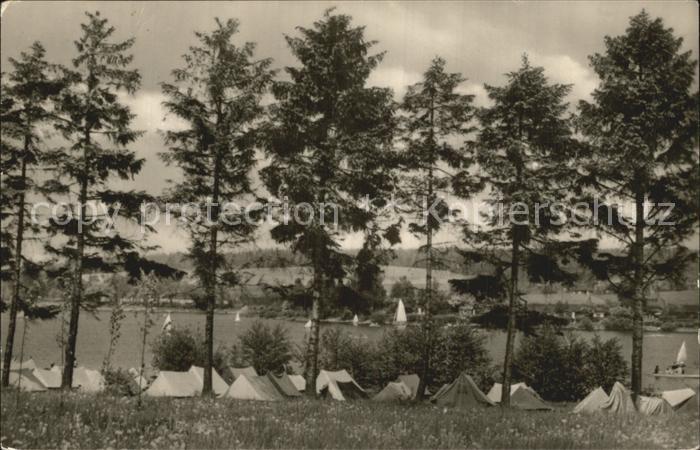 Dippoldiswalde Osterzgebirge Zeltplatz an der Malter Talsperre