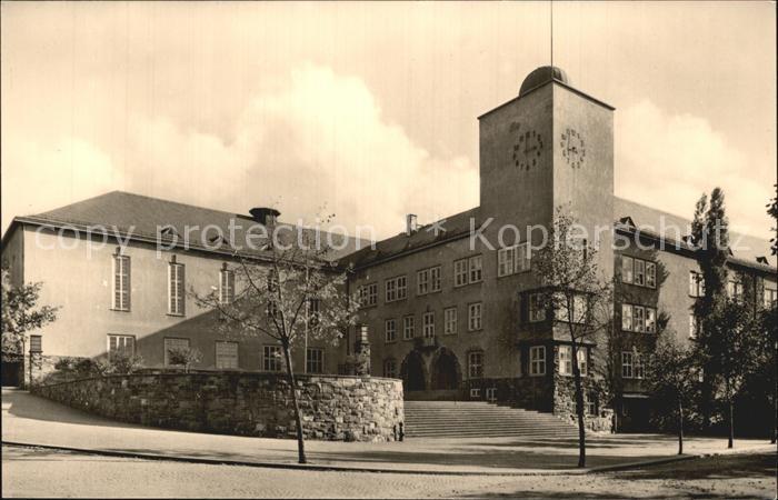 Rodewisch Pestalozzischule mit Schulsternwarte