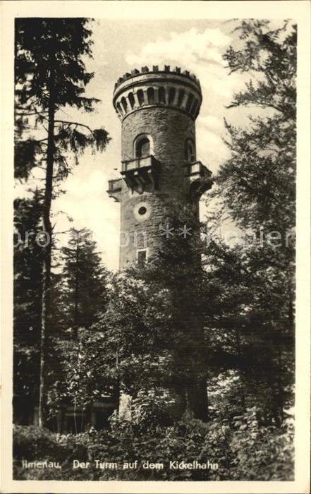 Ilmenau Thueringen Kickelhahnturm