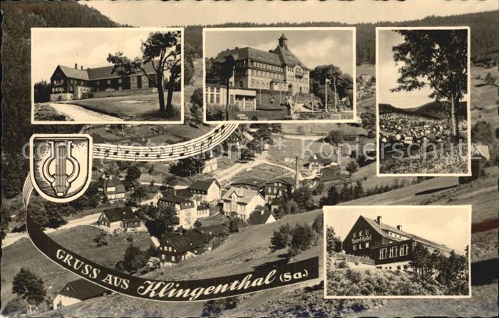 Klingenthal Vogtland Orts und Teilansichten Sporthotel