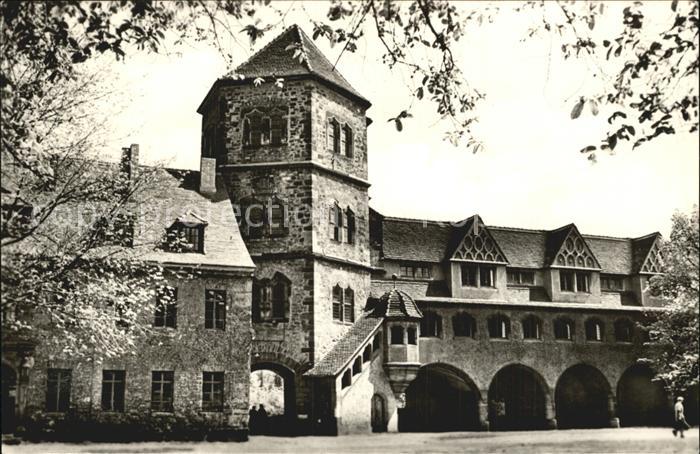 Halle Saale Moritzburg Burghof