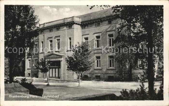 Blankenburg Harz Teufelsbad