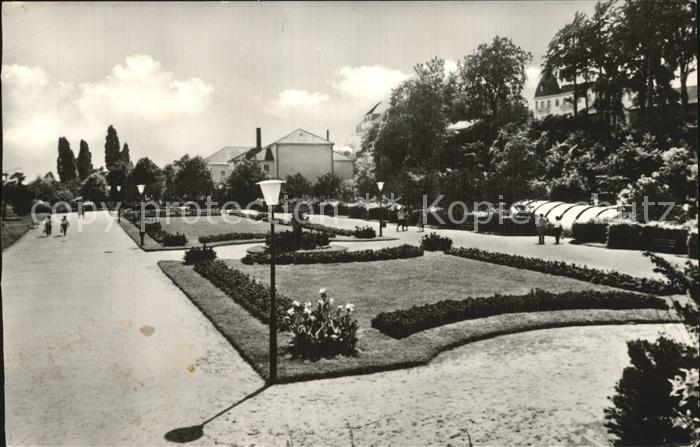 Heringsdorf Ostseebad Usedom Parkanlagen am Strand