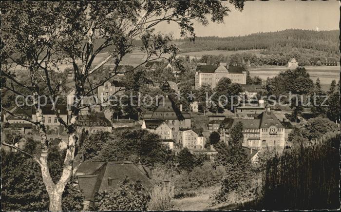 Klingenthal Vogtland Blick vom Koernerberg