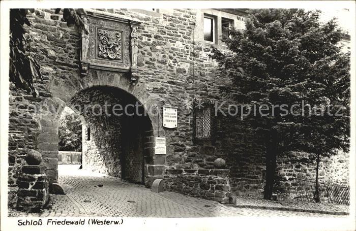 Friedewald Westerwald Schloss Friedewald