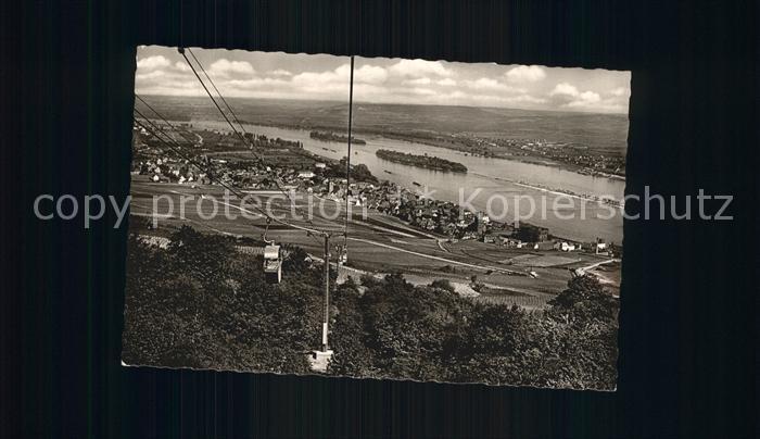 Ruedesheim Rhein Kabinen Seilbahn Niederwald Denkmal