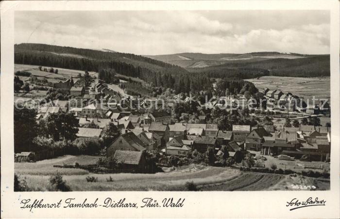 Tambach-Dietharz mit Kirchberg Buchenberg und Rosskopf