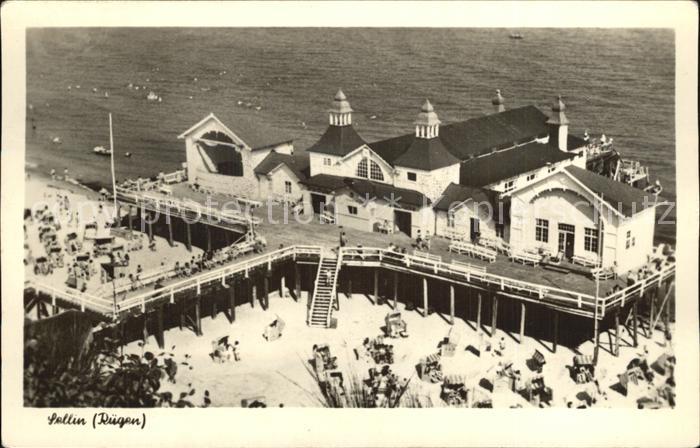 Sellin Ruegen Strand Seebruecke Hotel