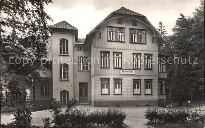 Elbingerode Harz Diakonissenmutterhaus Neuvandsburg Haus Eiche