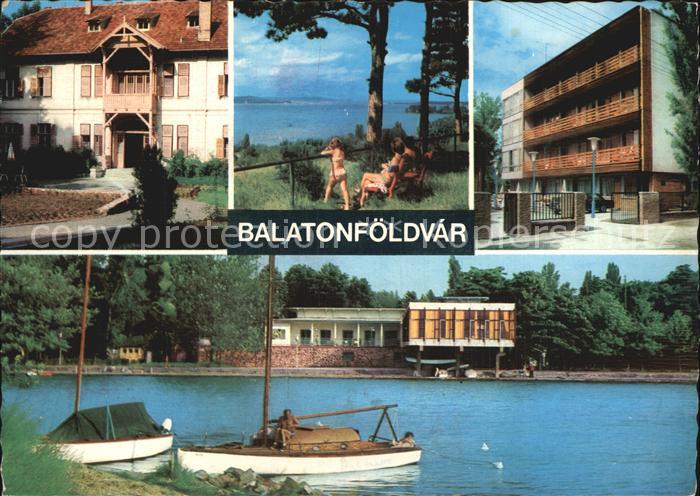 Balatonfoeldvar Hotels Strand Bootsliegeplatz