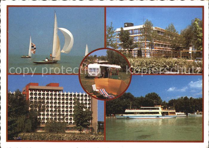 Siofok Segeln Hotel Fahrgastschiff