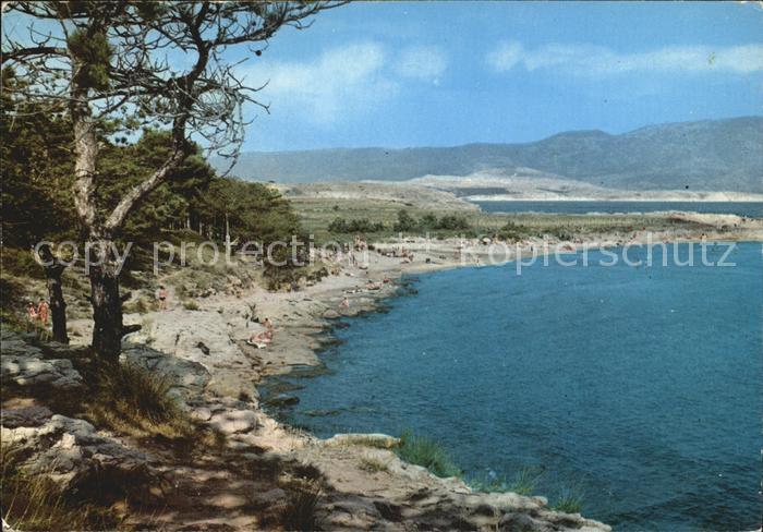 Lopar Blick auf den Paradiesstrand