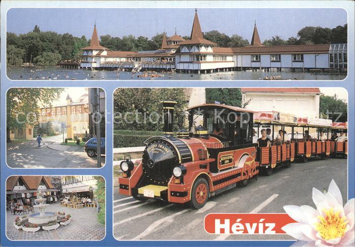 Heviz Hotelanlage Dorfplatz Bummelbahn