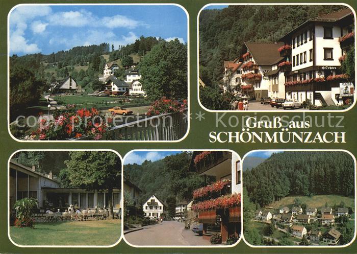 Schoenmuenzach Total und Teilansichten