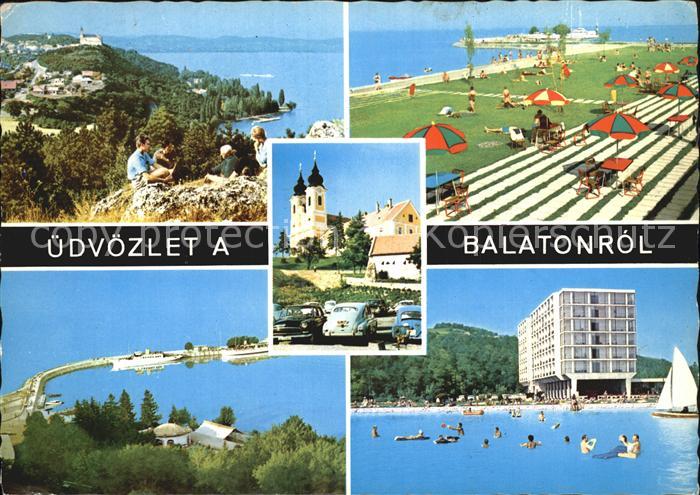 Balaton Plattensee Teilansichten Kirche