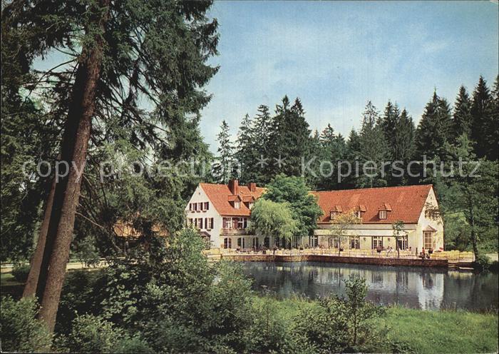 Leopoldstal Lippe Waldhotel Pension Silbermuehle