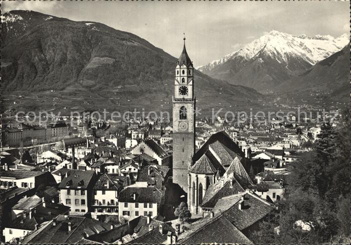 Merano Meran Panorama Kirche