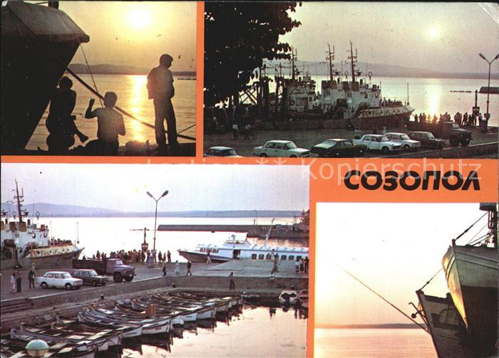 Sosopol Sonnenuntergang Hafenpartien