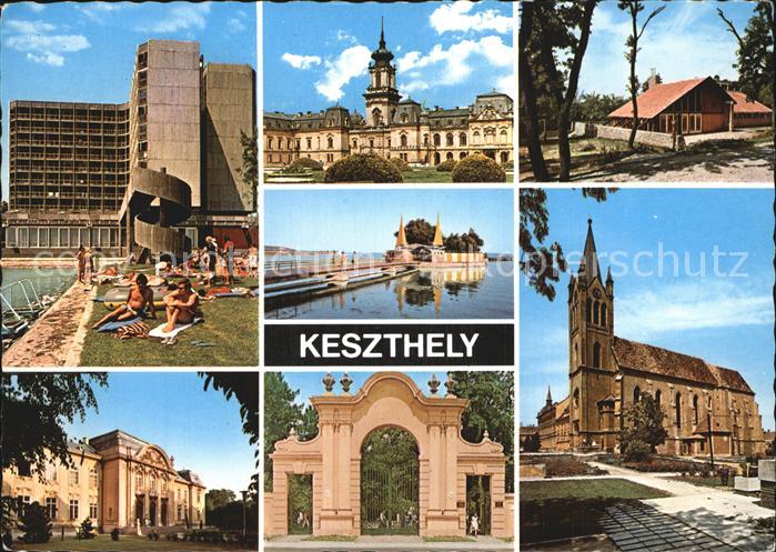 Keszthely Hotel Schloss Kirche Portal