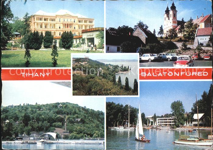 Tihany Balatonfuered Hotel Kirche Strand Segeln