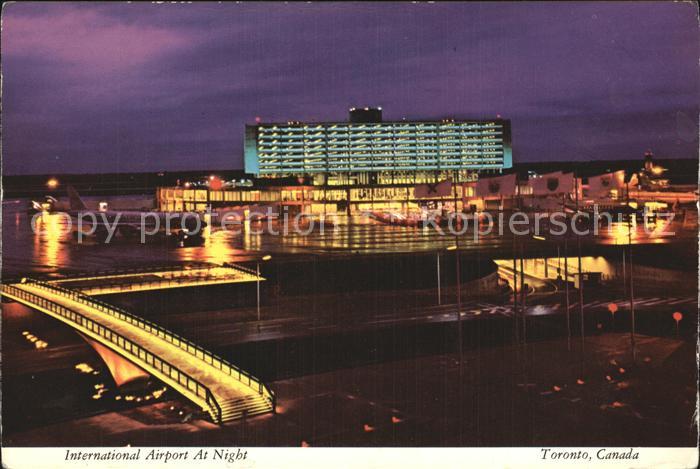 Toronto Canada International Airport at Night