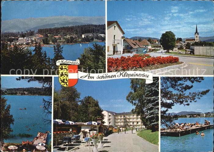 Seelach Klopeinersee Teilansichten St Kanzian