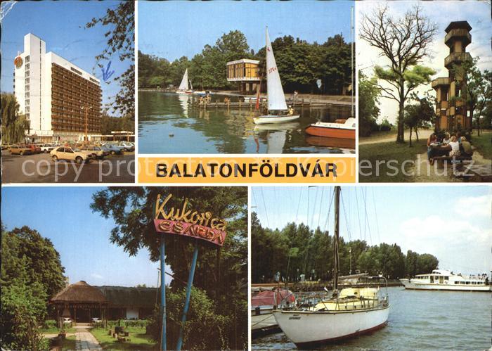 Balatonfoeldvar Hotel Plattenseepartie Park Bungalow Hafen