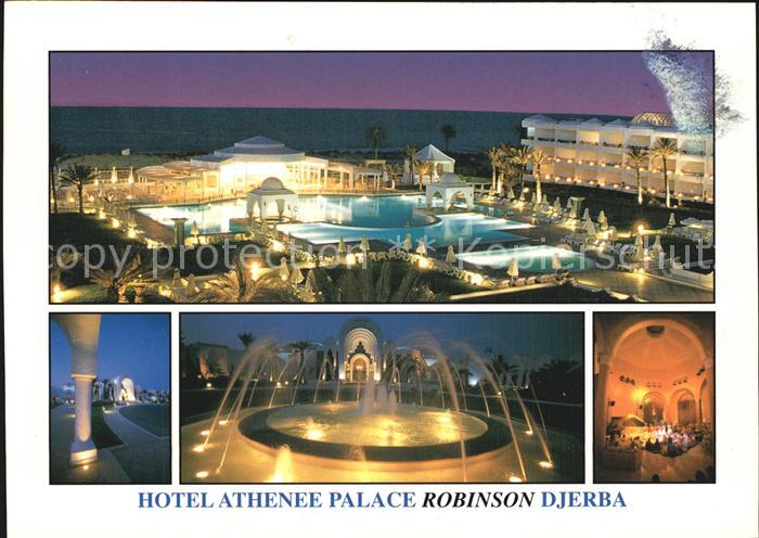 Jerba Hotel Athenee Palace Robinson at night