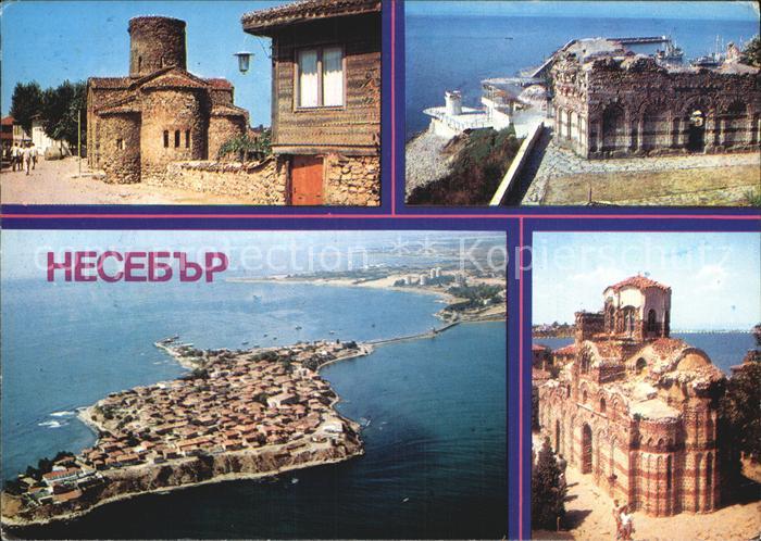 Nessebar Nessebyr Nessebre Festung Kirche Fliegeraufnahme
