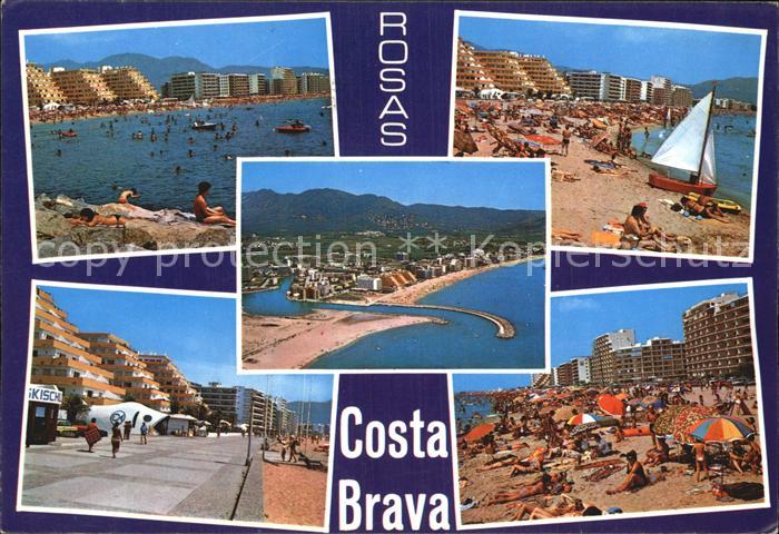 Rosas Costa Brava Cataluna Santa Margarita Salata Diversas vistas