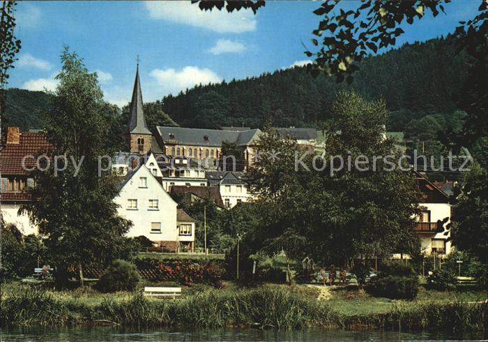 Waldbreitbach Wied Teilansicht Kirche