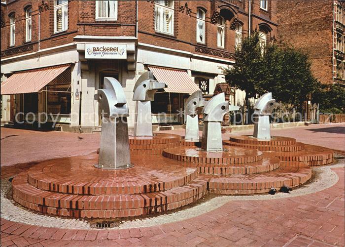 HANNOVER  CITY Brunnen in der Lister Meile