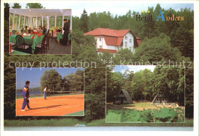 Ostroda Hotel Anders Gastraum Tennisplatz Bungalows