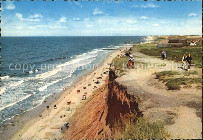 Insel Sylt Rotes Kliff und Sturmhaube