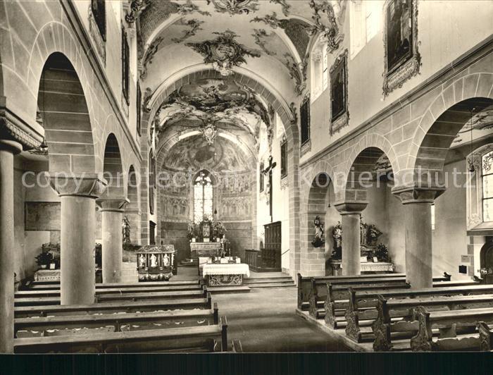 Insel Reichenau Niederzell St Peter und Paul Dreischiff Basilika