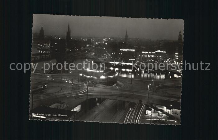 Stockholm Motiv fran Slussen