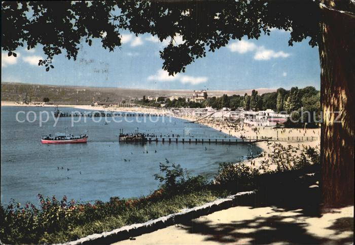 Varna Warna Badeanstalt am Strand Seebruecke