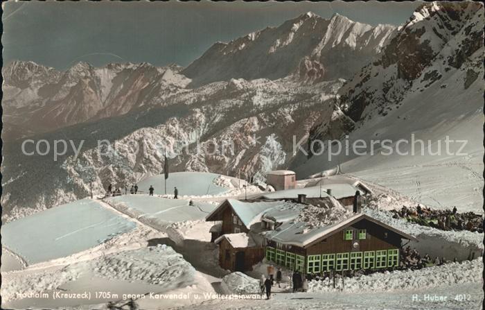 Karwendel Hochalm Wettersteinwand