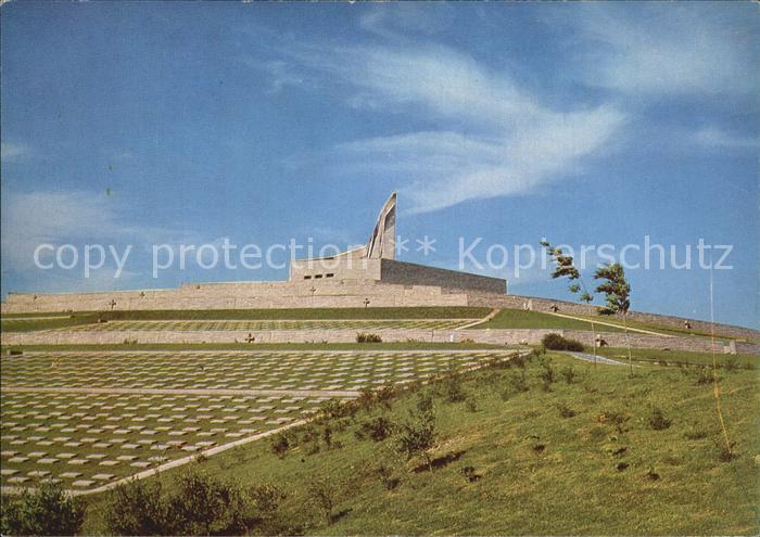 Italien Italia Italy Deutscher Soldatenfriedhof Futa Passs