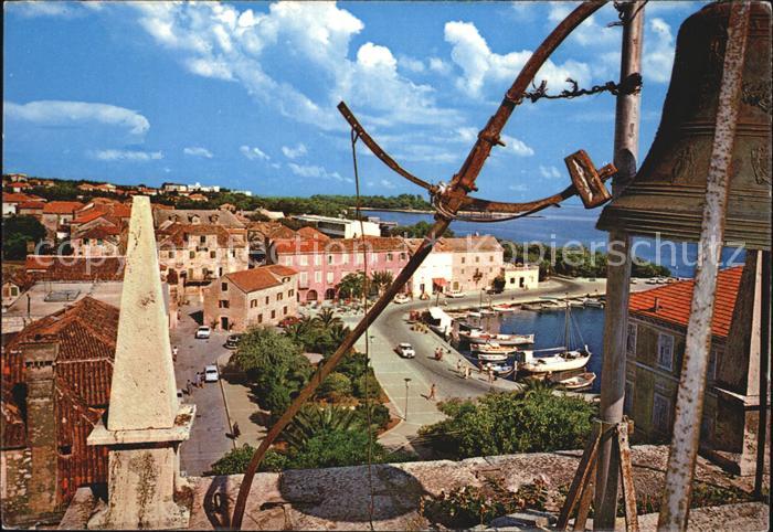 Supetar Hafen Meeer Ortsansicht